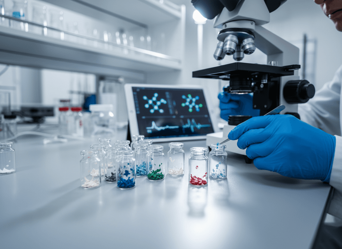 Laboratory equipment used for environmental analysis